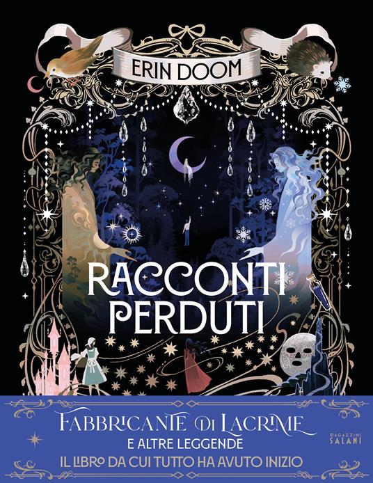 Copertina della raccolta "Racconti perduti" di Erin Doom