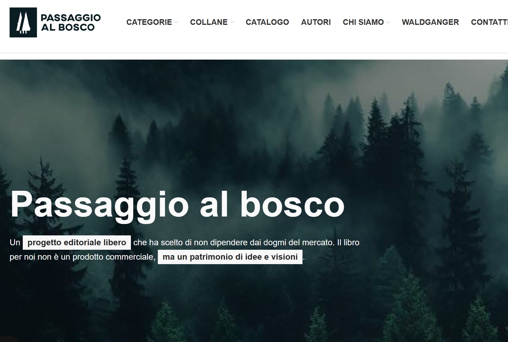 passaggio al bosco