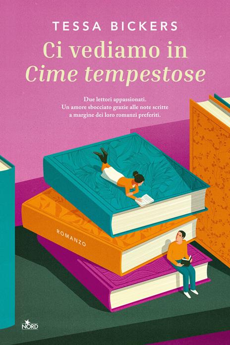 Copertina del libro Ci vediamo in Cime tempestose di Tessa Bickers, in cui troviamo un esempio degli amori epistolari sviluppati nei romanzi degli ultimi anni