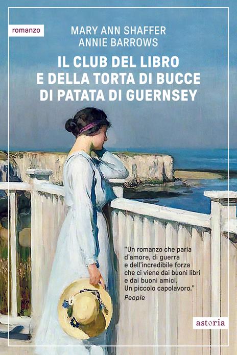 Copertina del libro Il club del libro e della torta di bucce di patata di Guernsey di Mary Ann Shaffer, in cui troviamo un esempio degli amori epistolari sviluppati nei romanzi degli ultimi decenni