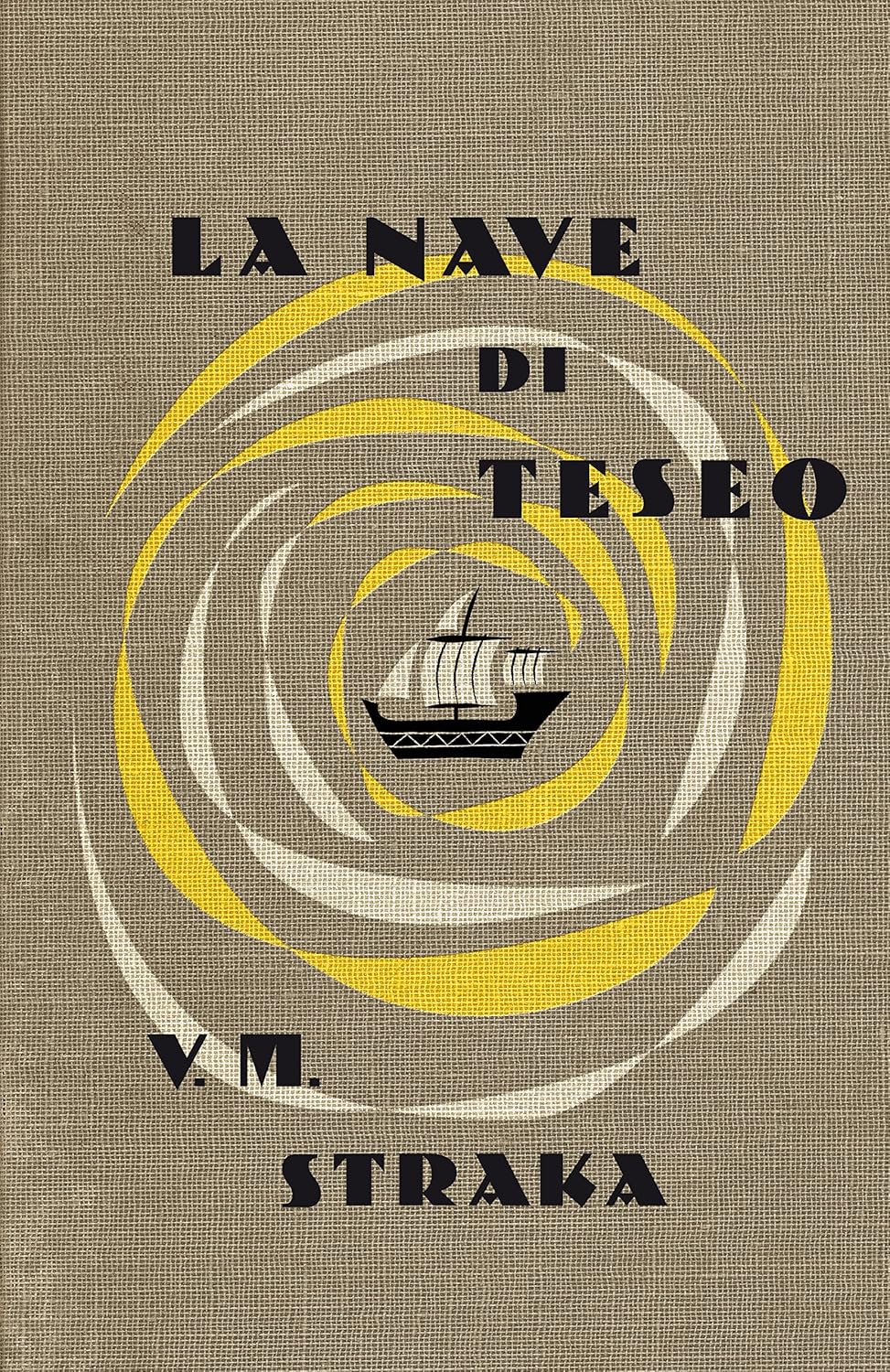 Copertina del libro S. La nave di Teseo di V. M. Straka di J. J. Abrams e Doug Dorst