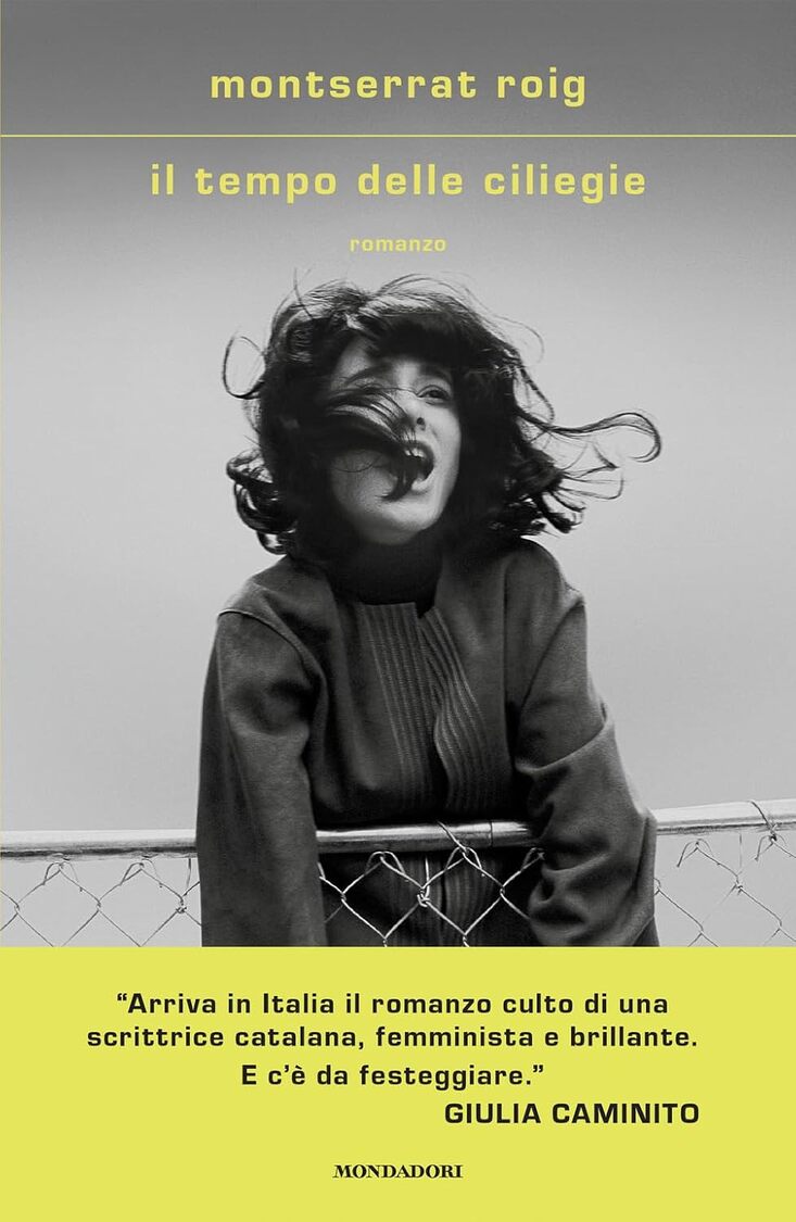 Il tempo delle ciliegie, copertina del libro di Montserrat Roig