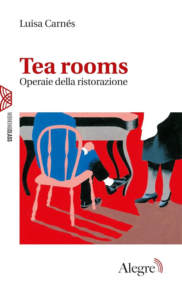 Tea rooms, copertina del libro di Luisa Carnés