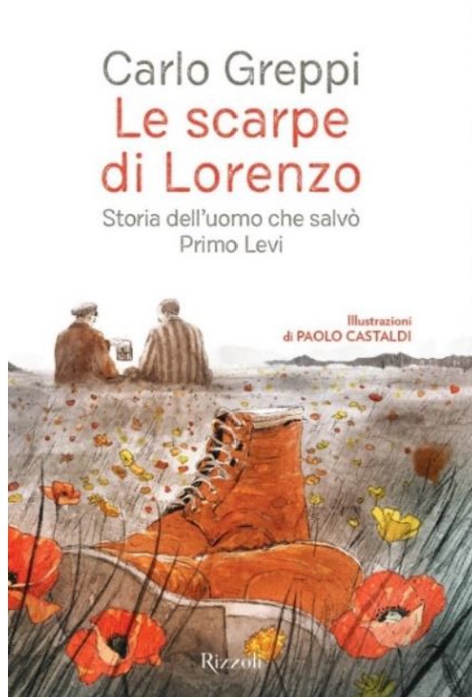 Copertina di Le scarpe di Lorenzo di Carlo Greppi libri Giorno della Memoria 2026