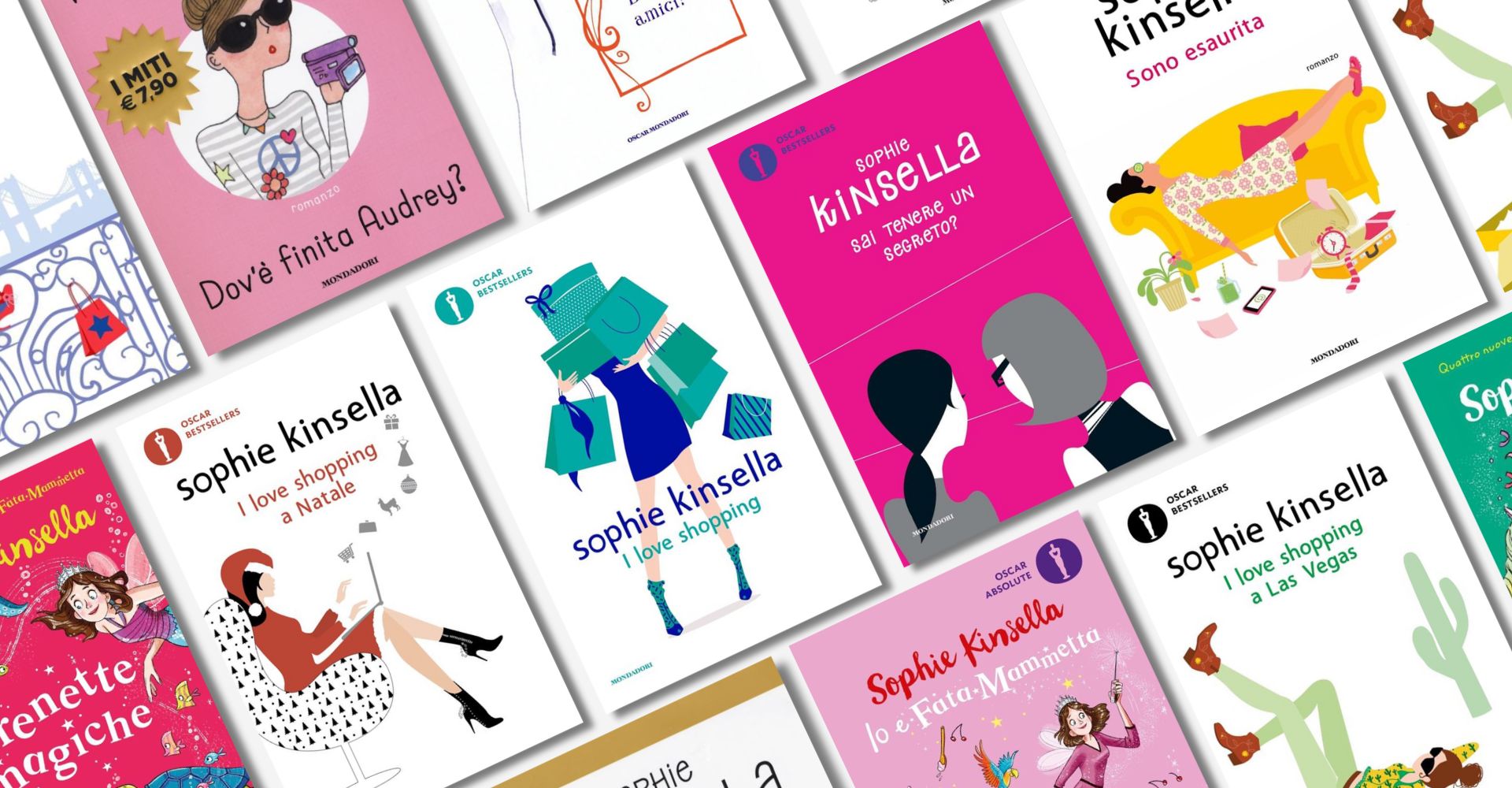 Tutti i libri di Sophie Kinsella: dai primi romanzi rosa a “I Love Shopping”