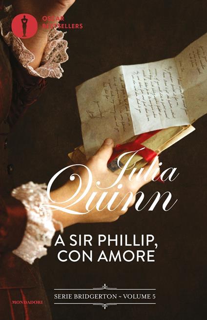 copertina del libro di bridgerton a sir philip, con amore