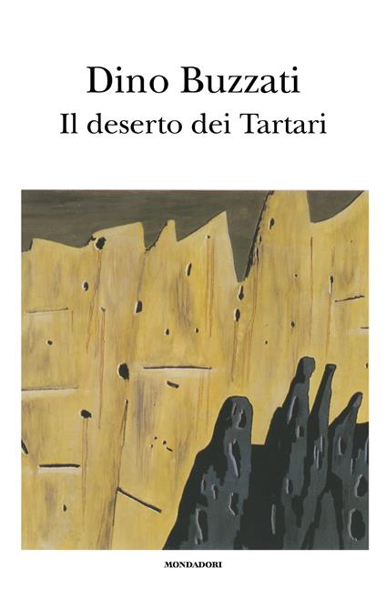 copertina del libro il deserto dei tartari di dino buzzati