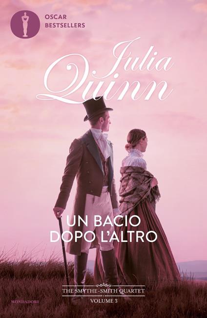 copertina del libro un bacio dopo l'altro, legato al mondo di bridgerton