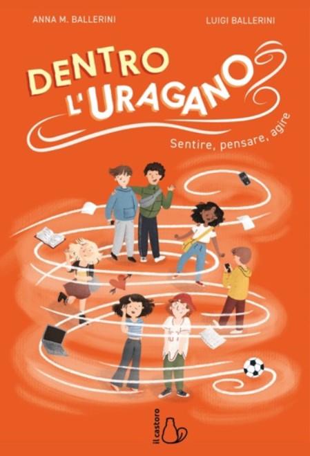 copertina di Dentro l'uragano, libri per ragazzi 2026