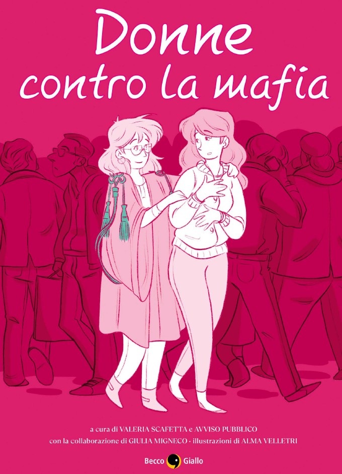 copertina di Donne contro la mafia, libri per ragazzi 2026