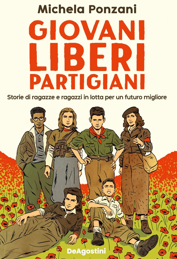 copertina di Giovani liberi partigiani, libri per ragazzi 2026