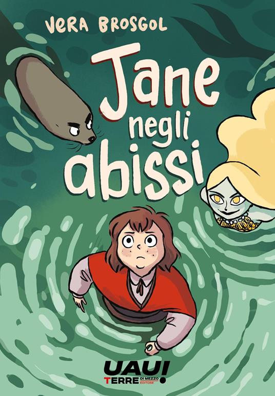 copertina di Jene negli abissi, libri per ragazzi 2026