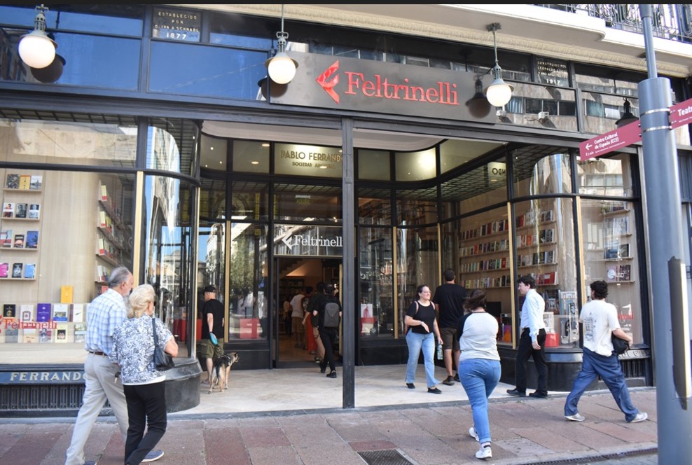 Libreria Feltrinelli Montevideo (credit Feltrinelli)