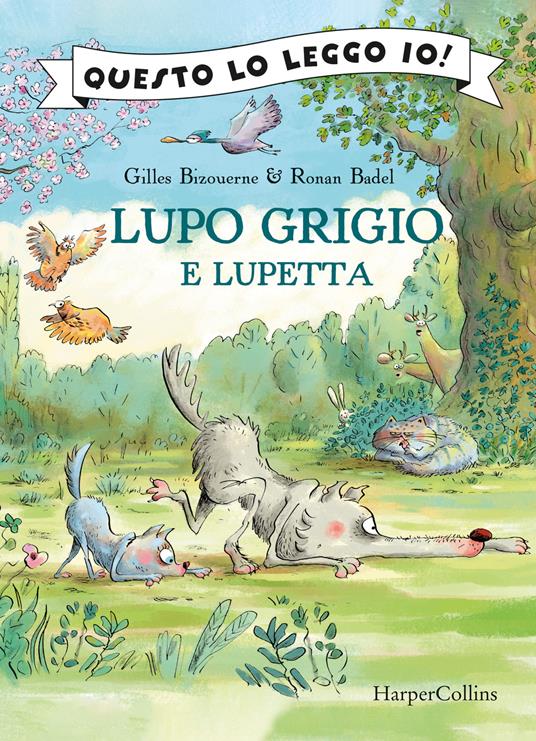 copertina di Lupo Grigio e Lupetta libri per bambini 2026 