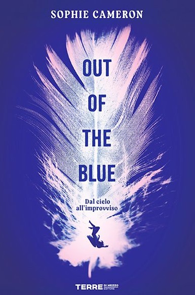 copertina di Out of the blue, libri per ragazzi 2026