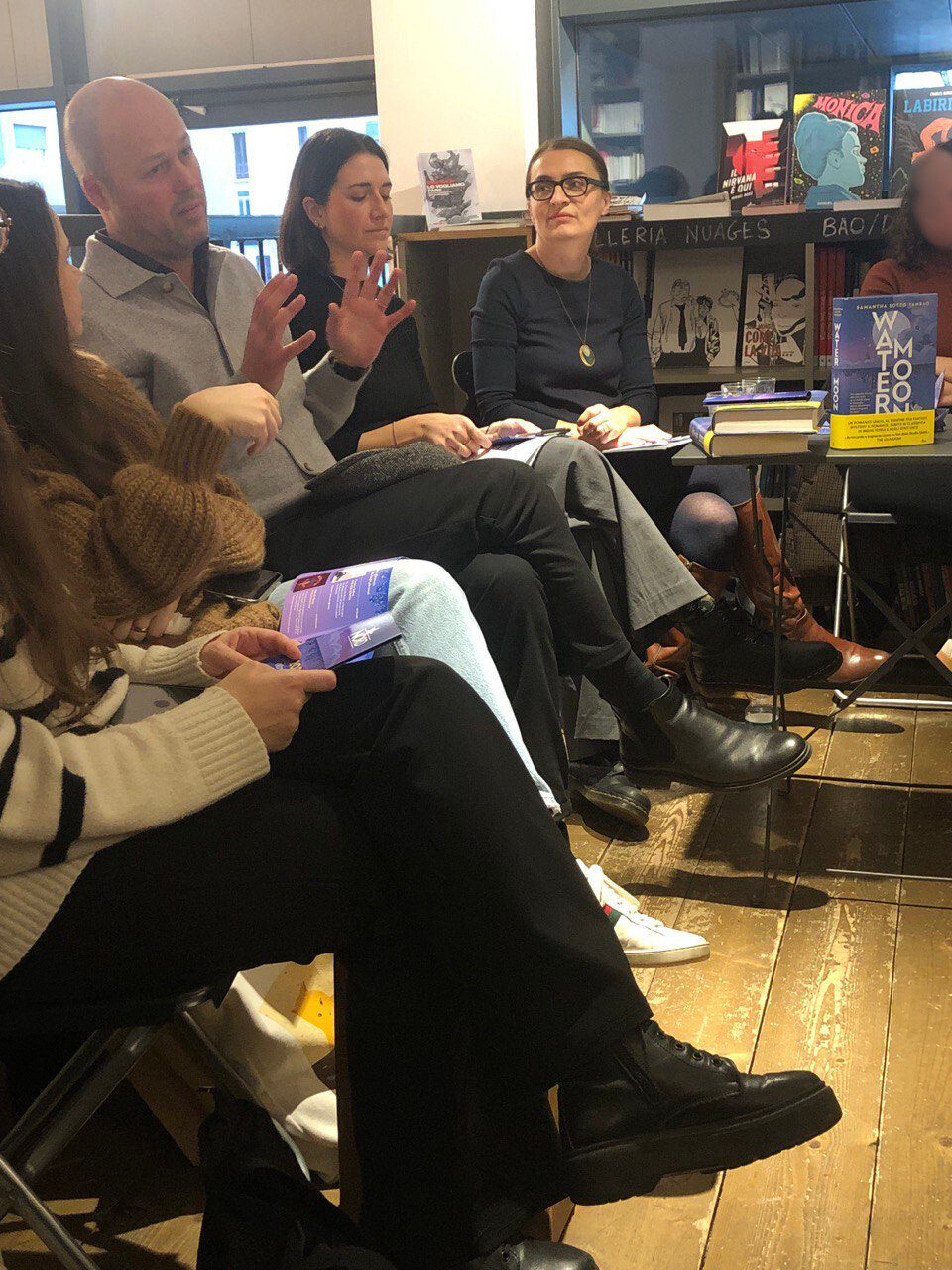 Presentazione di Water moon alla libreria Gogol