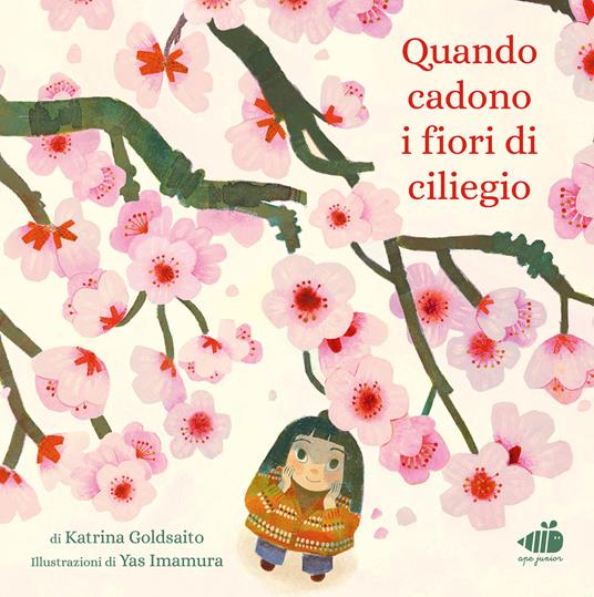 copertina di Quando cadono i fiori di ciliegio libri per bambini 2026