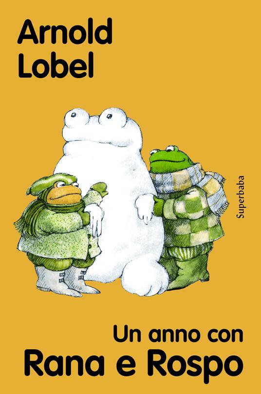 copertina di Un anno con Rana e Rospo libri per bambini e bambine 2026