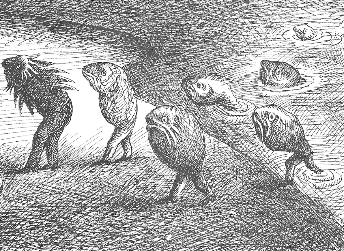 disegni di Roland Topor