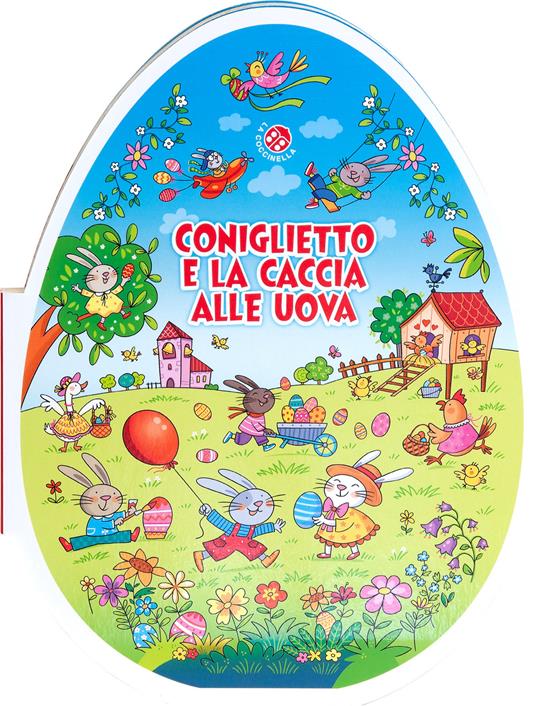 copertina di Coniglietto e la caccia alle uova, tra i libri per bambini 2026