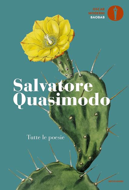 Copertina del libro Tutte le poesie di Salvatore Quasimodo