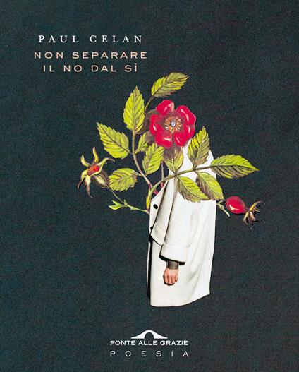 Copertina del libro di poesia "Non separare il no dal sì" di Paul Celan