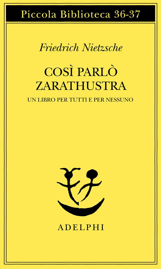 Copertina di Così parlò Zarathustra di Friedrich Nietzsche