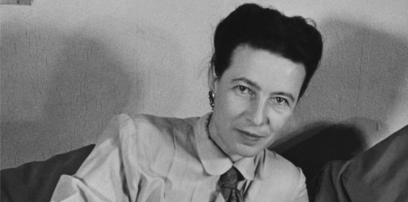 Foto di Simone de Beauvoir