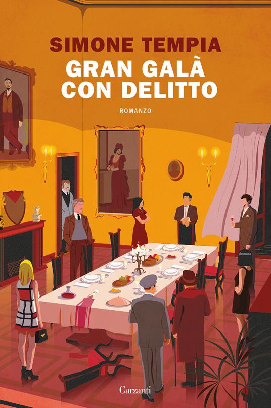 copertina del libro Gran galà con delitto di Simone Tempia, libri ultime uscite primavera 2026
