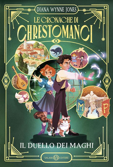 Il duello dei maghi Diana Wynne Jones, questa è la copertina