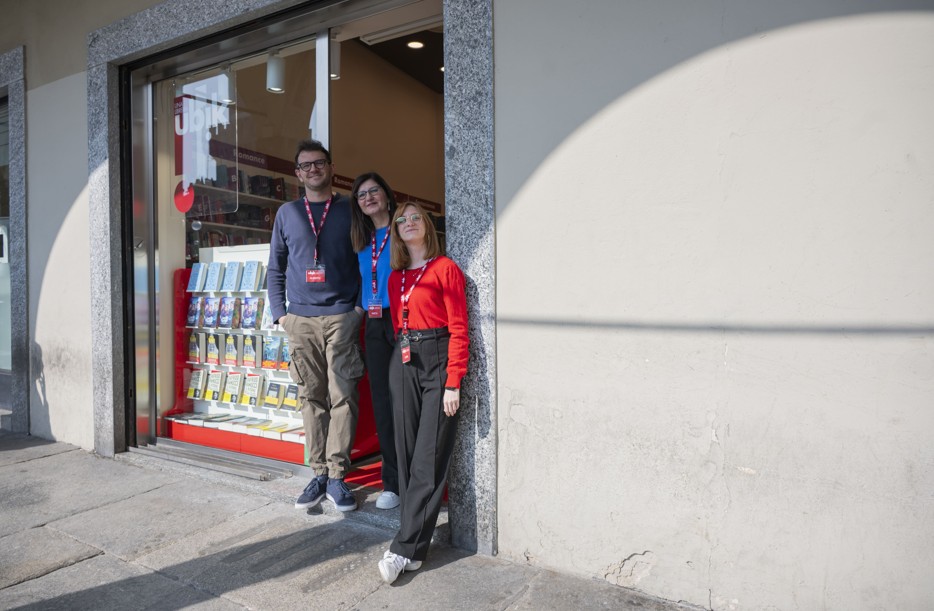 La nuova libreria Ubik di Vigevano (foto di Laura Marmonti)
