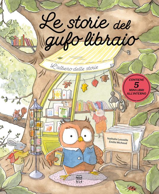 copertina di Le storie del gufo libraio libri per bambini 2026