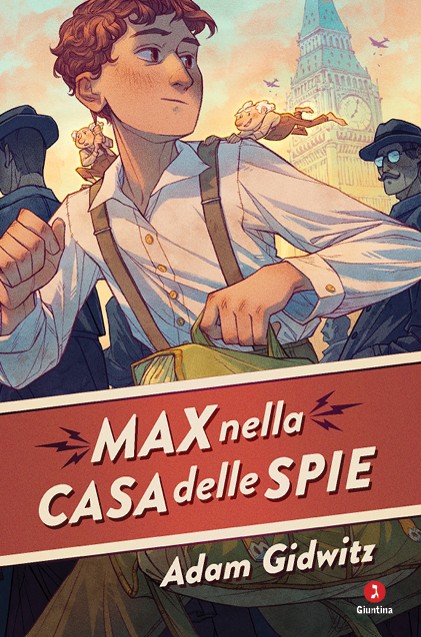 copertina di Max nella casa delle spie, libri per ragazzi 2026