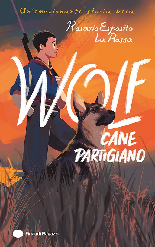 copertina Wolf - Cane partigiano, libri per ragazzi 2026