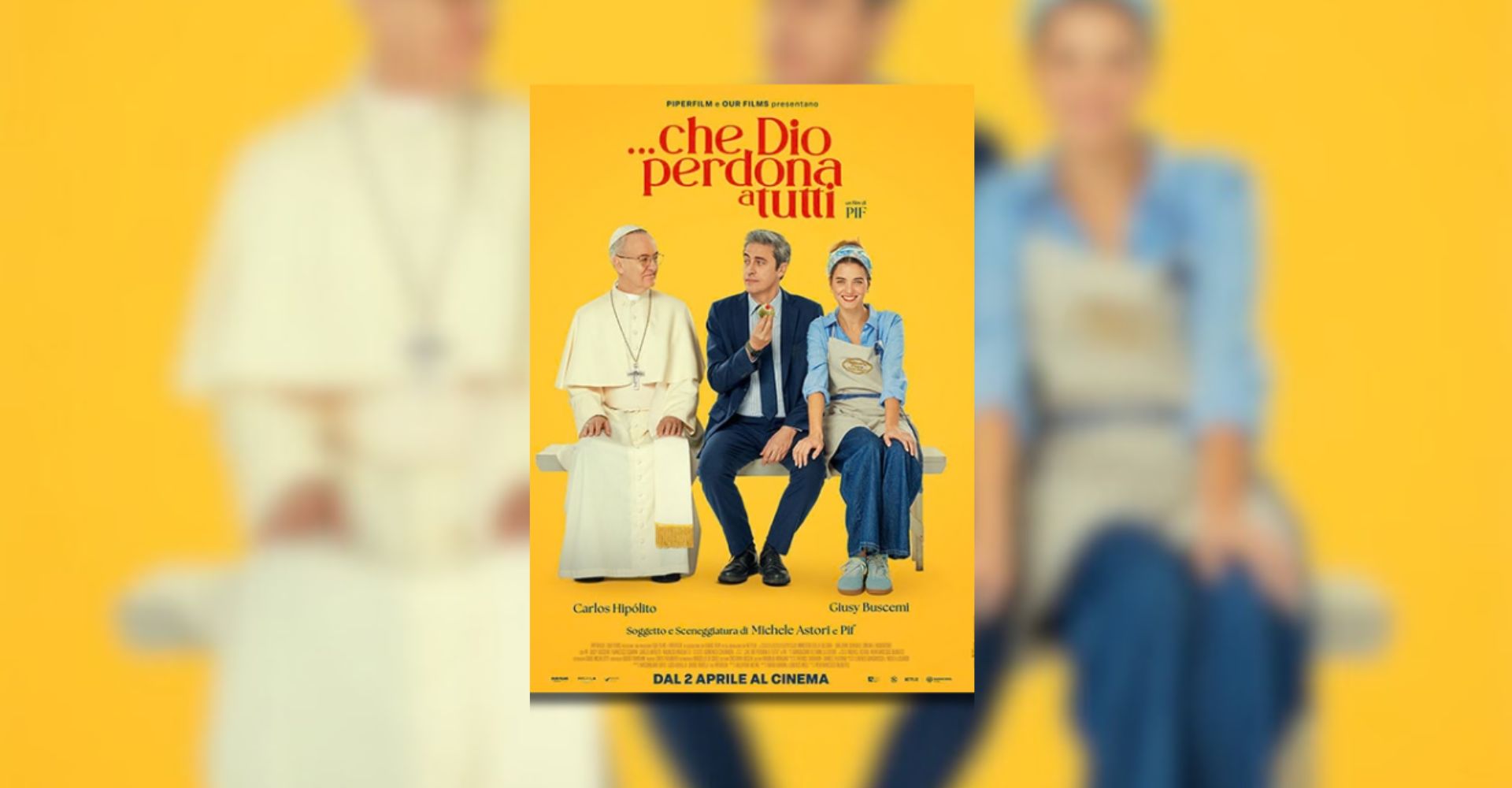 Arriva al cinema (e torna in libreria) “…Che Dio perdona a tutti” di Pif