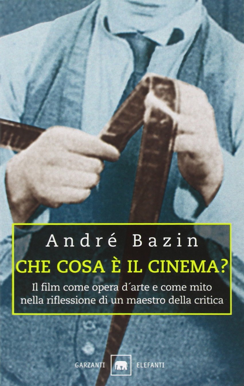 copertina del libro sul cinema che cos'è il cinema
