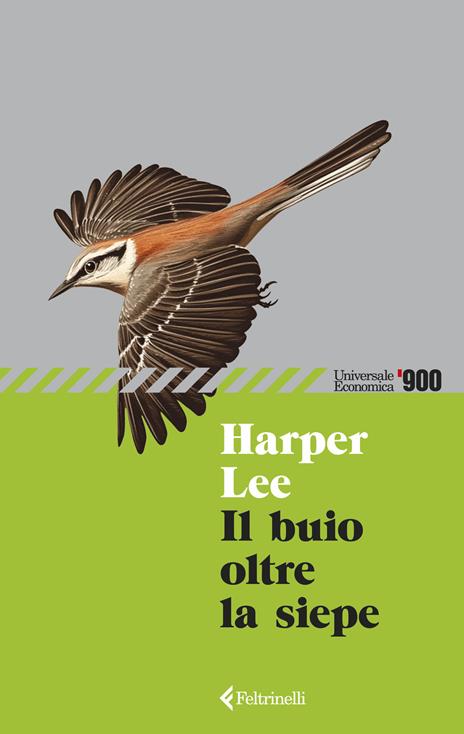 La copertina del romanzo "Il buio oltre la siepe"
