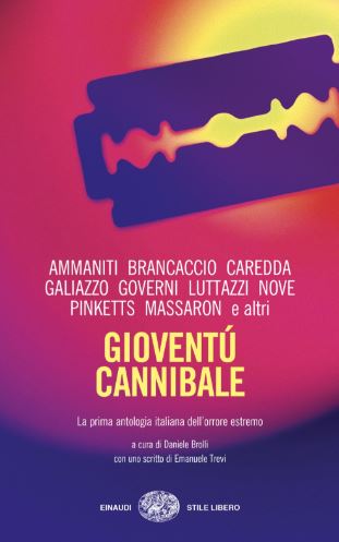 copertina di gioventù cannibale, Niccolò Ammaniti libri