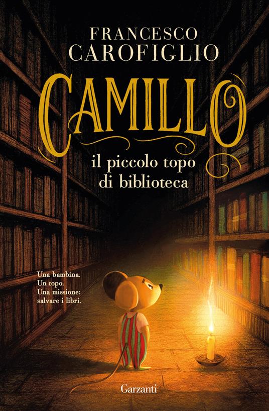 copertina di Camillo - Il piccolo topo di biblioteca, libri per bambini 2026