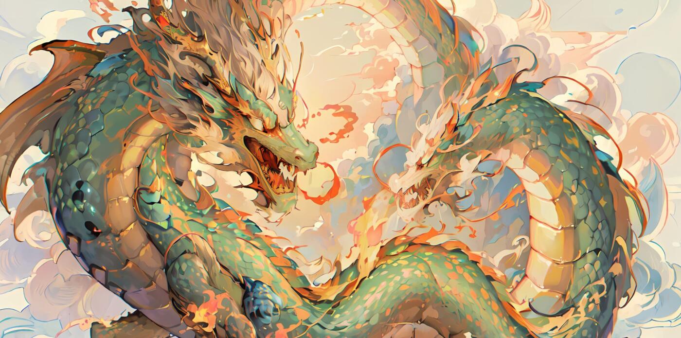 Il drago in letteratura, l'immagine di copertina del pezzo