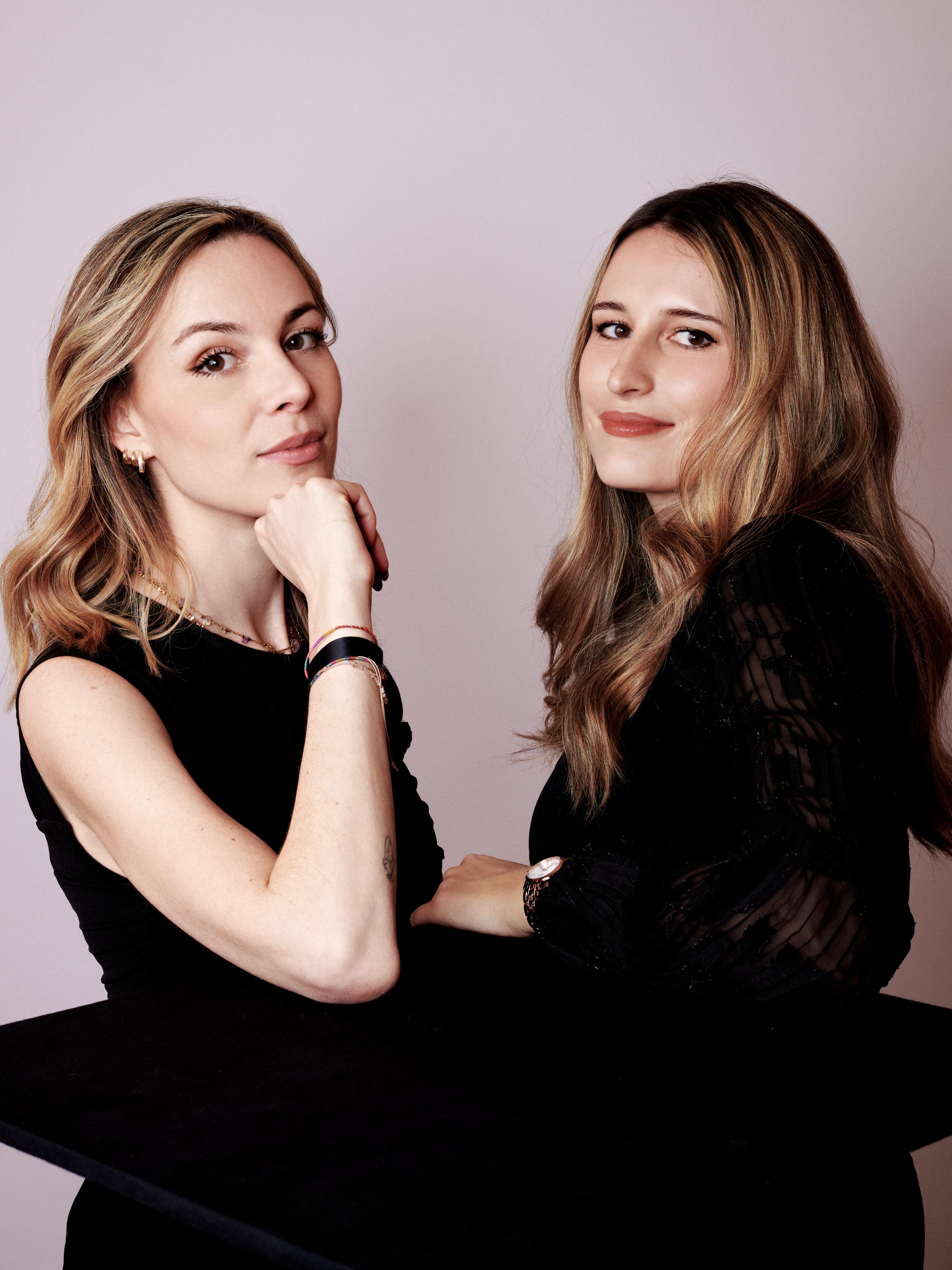 Le due co-fondatrici di Factanza: da sinistra, Bianca Arrighini e Livia Viganò