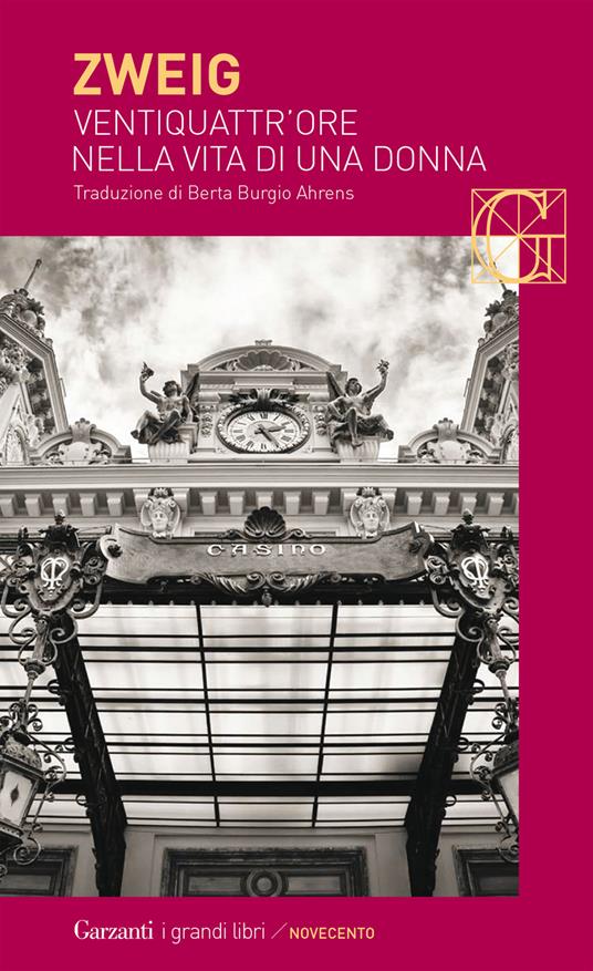 copertina di Ventiquattr'ore nella vita di una donna, libri di Stefan Zweig