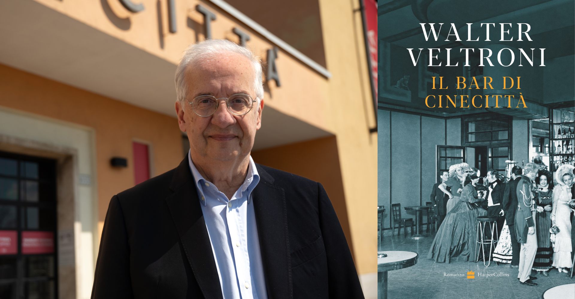 "Il Bar di Cinecittà" di Veltroni: la "Hollywood sul Tevere" vista da un bancone