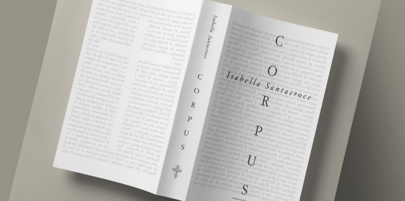 copertina di corpus di isabella santacroce