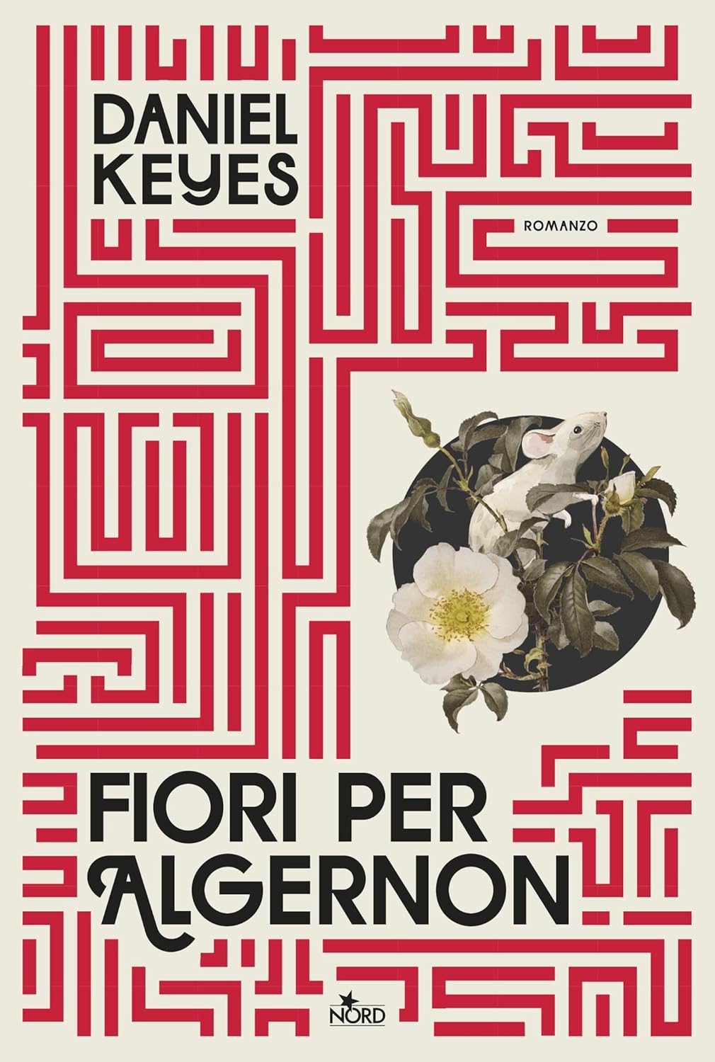 Copertina del libro Fiori per Algernon di Daniel Keyes