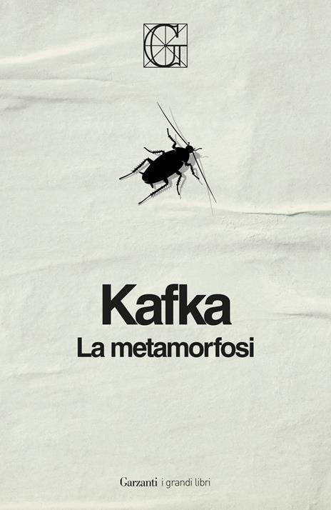 Copertina del libro La metamorfosi di Franz Kafka