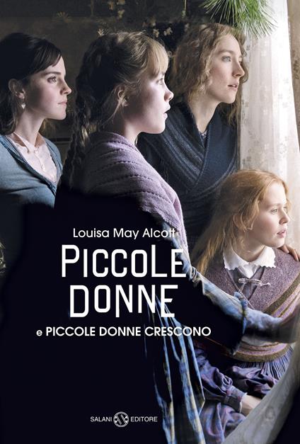 Copertina del libro Piccole donne e Piccole donne crescono di Louisa May Alcott, che tra i suoi personaggi più iconici ha sicuramente Jo March