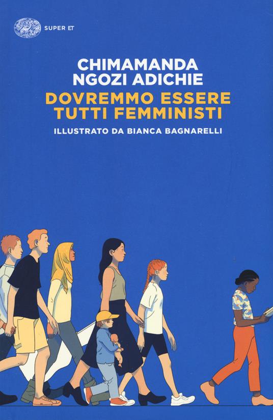 Copertina di Dovremmo essere tutti femministi di di Chimamanda Ngozi Adichie 