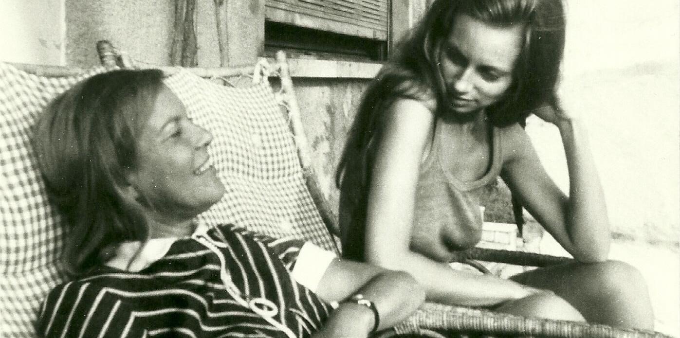 Fleur Jaeggy e Ingeborg Bachmann nella foto di Roberto Calasso