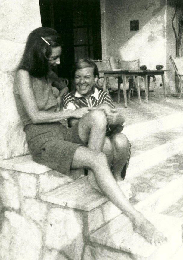 Fleur Jaeggy e Ingeborg Bachmann nella foto di Roberto Calasso (collezione privata)